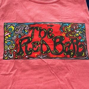 Red Bar Graphic Tank Top men’s small